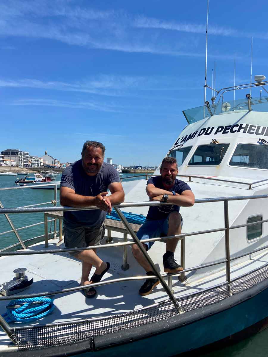 L'équipage | L'Ami du pêcheur Balade & Pêche en mer à Saint Gilles Croix de Vie